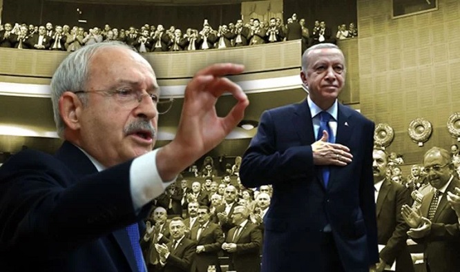 Erdoğan 'Pas verdi, golü atmamız lazım' dedi, Kılıçdaroğlu'ndan yanıt gecikmedi: 'Yasakçısın, gaddarsın'