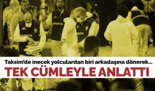İstiklal Caddesi’ndeki saldırısının ardından: Korku ve öfke yüzlere yansıyor