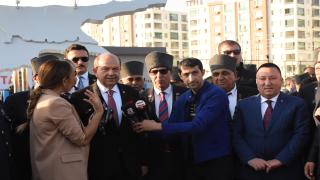 KKTC Cumhurbaşkanı Ersin Tatar Diyarbakır'da 