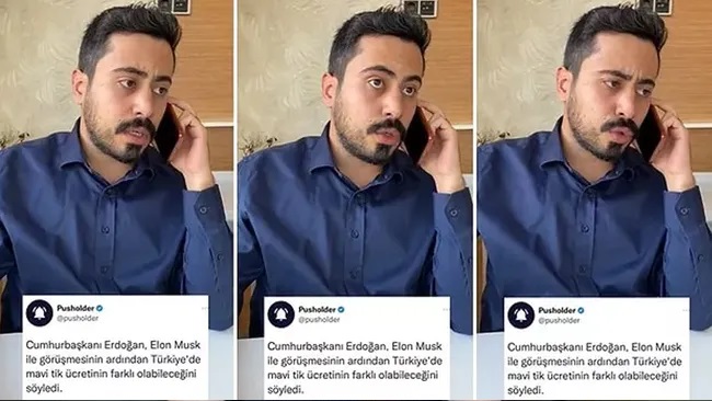 Erdoğan'ın sesini taklit eden gençten Twitter pazarlığı! Elon Musk'ı ararsa...-VİDEO