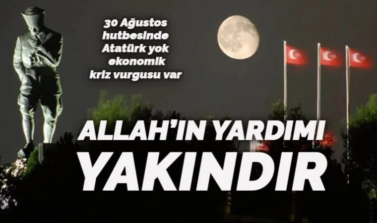 Diyanet, cuma hutbesinde Atatürk'ü yine görmezden geldi