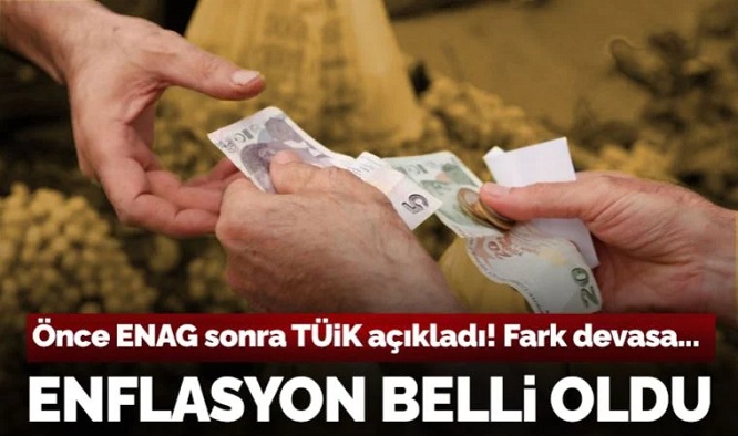 Son Dakika: TÜİK ve ENAG ekim ayı enflasyon verilerini açıkladı