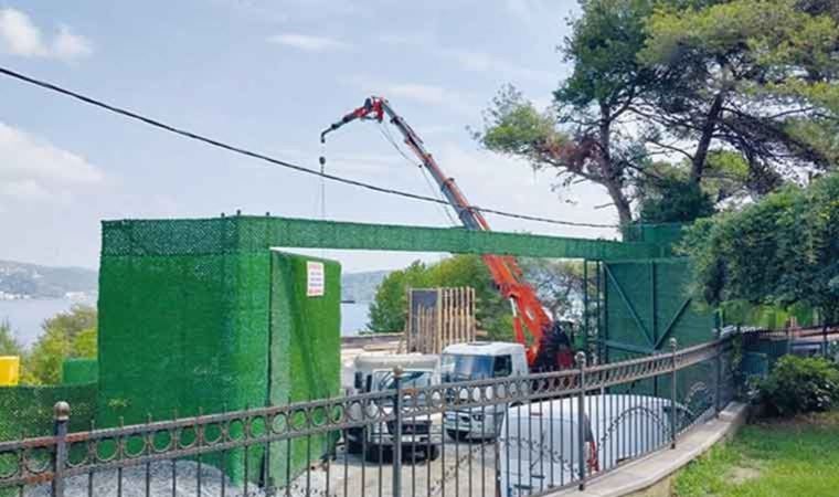Beşli çete üyesi Günal Boğaz'da 'kaçak villa inşaatına' devam ediyor