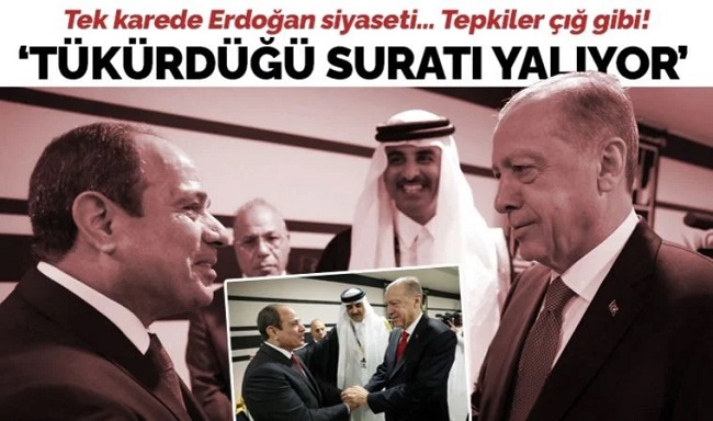 CHP'li Özgür Özel'den 'Erdoğan ve Sisi' görüşmesine sert tepki: 'Tükürdüğü suratı yalıyor'