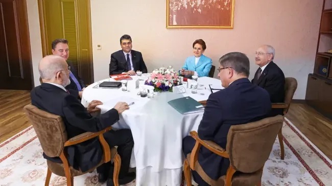 Kılıçdaroğlu'nun adaylığına 6 Masadan Destek çıktı