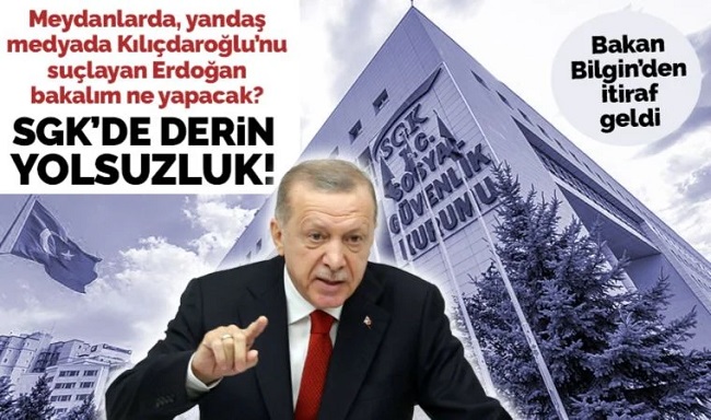 Bakan Vedat Bilgin, SGK'deki yolsuzluk iddialarını kabul etti
