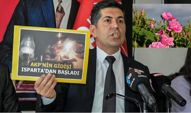 CHP'den 'gül' isyanı: 'AKP’nin gidişi yüzde 282 hızlandı!'
