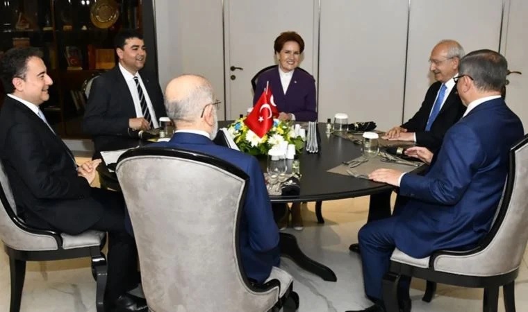 Altılı masadan aday belirleme konusunda önemli adım