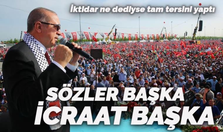 AKP’nin 2018 vaatleri ‘beyanda’ kaldı...