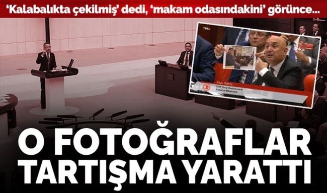 Fuat Oktay'ın uyuşturucu ile yakalanan Veysel Filiz'le fotoğrafları Meclis'te tartışma yarattı: 'Kalabalıkta çekilmiş' dedi