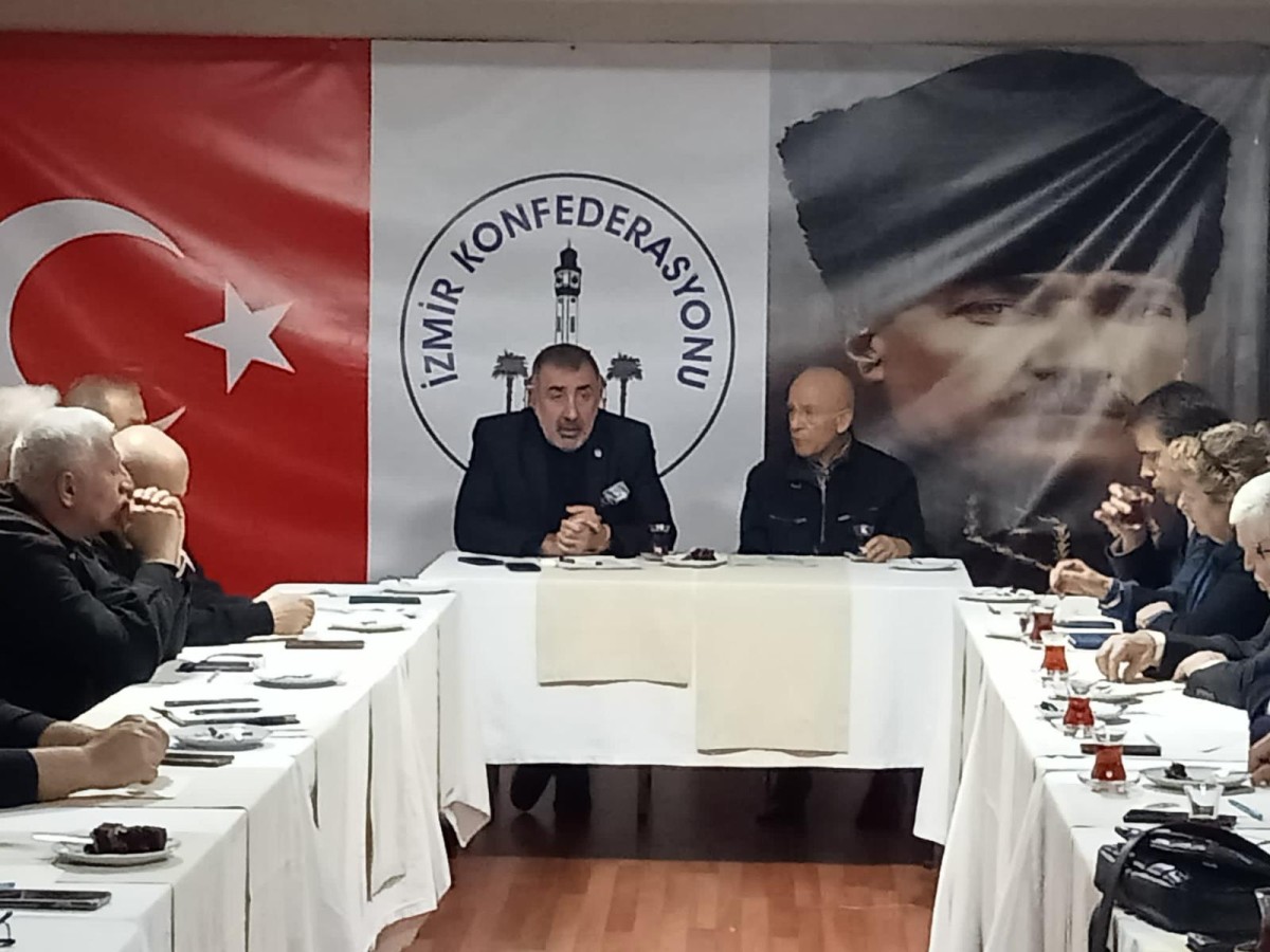 İzmir Konfederasyonunda görev dağılımları yapıldı 