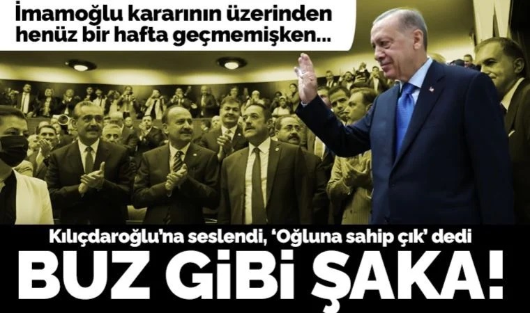 Son dakika... Erdoğan'dan Kılıçdaroğlu'na 'İmamoğlu' yanıtı: 'Oğluna sahip çık...'