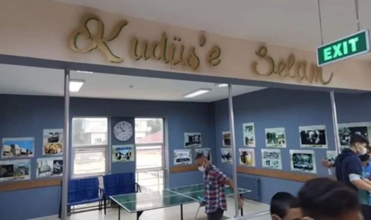 Trabzon’daki lisede tepki çeken ‘Kudüs’e Selam Sergisi’ kaldırıldı