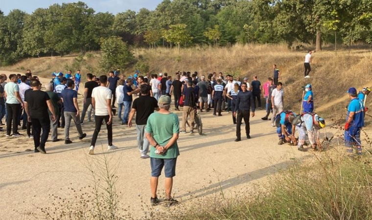 'Ot biçme' bahanesi: AKP'li Üsküdar Belediyesi, polislerle Validebağ Korusu'na girdi