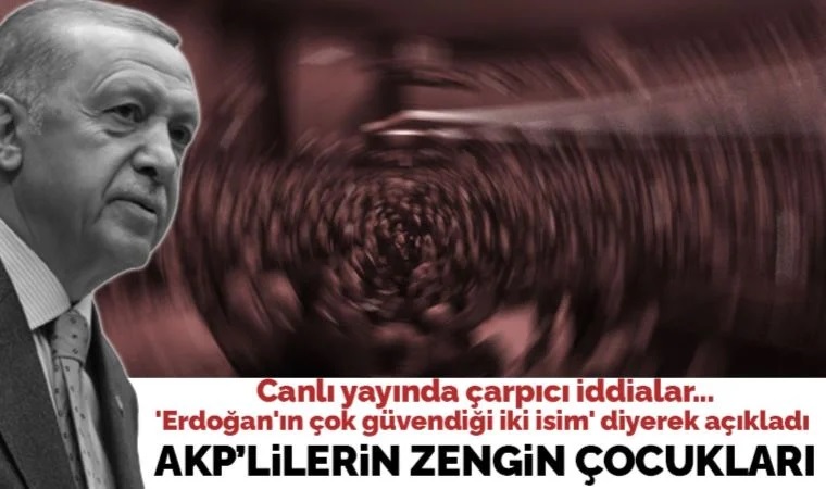 Turhan Çömez'den canlı yayında çarpıcı iddialar: 'Erdoğan'ın çok güvendiği iki isim' diyerek açıkladı İYİ Parti Genel Başkan Başdanışmanı Turhan Çömez katıldığı canlı yayında, AKP'li 