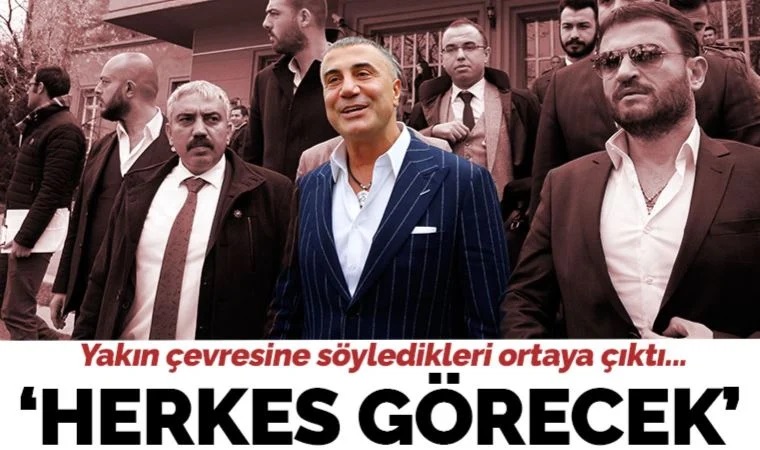 Peker'in yakın çevresine söyledikleri ortaya çıktı: 'Tecrit kalkarsa sözümü tutacağım'