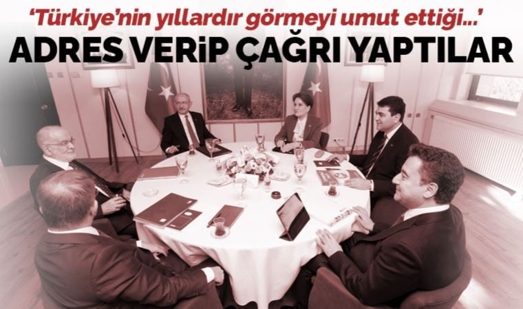 Altılı masa, üzerinde tam uzlaşı sağladığı yeni anayasa metnini kamuoyuna duyurdu: ‘Demokrasi zamanı’