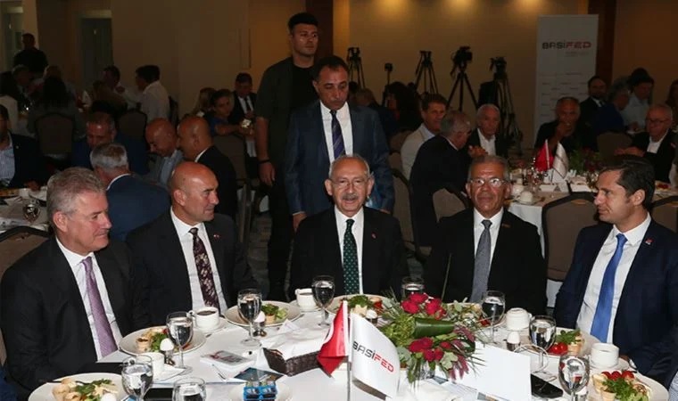 CHP Genel Başkanı Kemal Kılıçdaroğlu iş dünyası buluşmasına katıldı: 'Vizyon İzmir'de çizilecek'