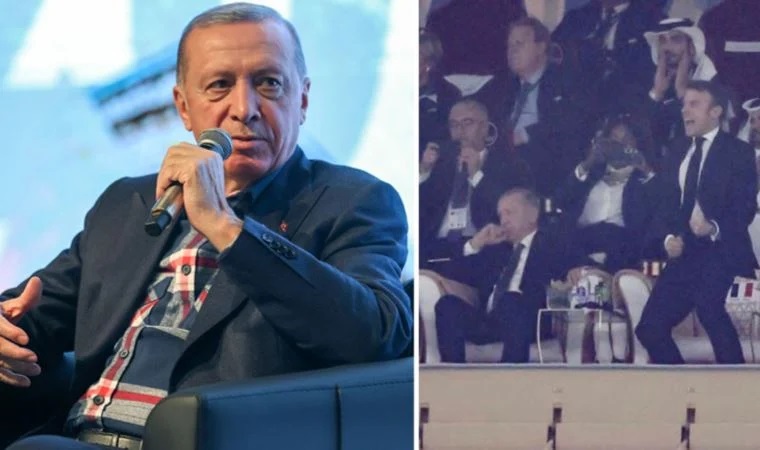 Erdoğan, Dünya Kupası finalinde yaşananları anlattı: Macron'u bu sözlerle 'teselli' etmiş