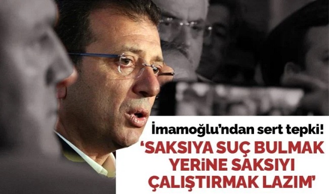 Son Dakika... Beyoğlu İstiklal Caddesi'ndeki bombalı saldırı sonrası İmamoğlu'ndan açıklama: 'Saksılara suç bulmak değil de saksıları bir arada çalıştırmak lazım'
