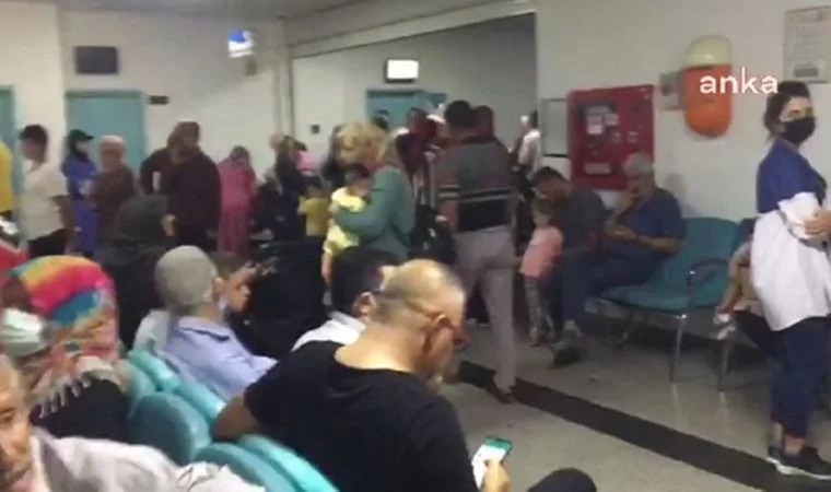 Gaziantep'te hastane kuyruğu: Yurttaşlar isyan etti